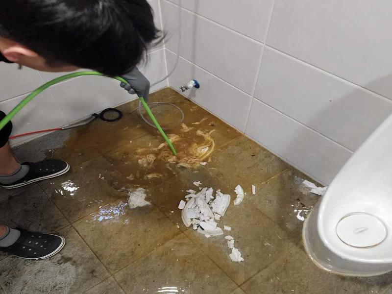 의왕 역류 작업사례 9